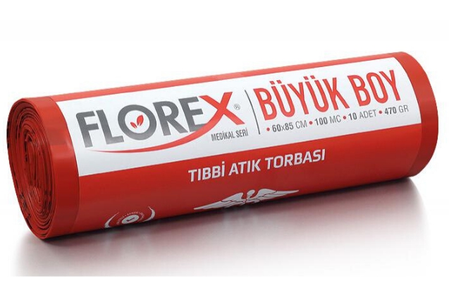 Büyük Boy Tıbbı Atık Baskılı 65X80 - 10X10 - 470 Gr