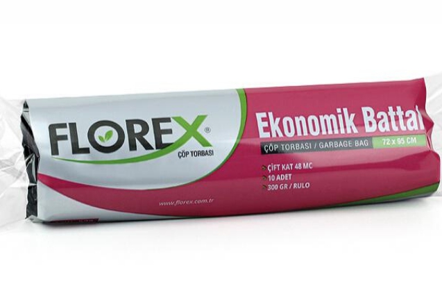 Battal Çöp Torbası Ekonomik Seri  72X95 - 20X10 - 300 Gr