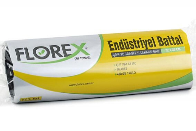 Battal Çöp Torbası Endüstriyel Seri 72X95 - 20X10 - 400 Gr