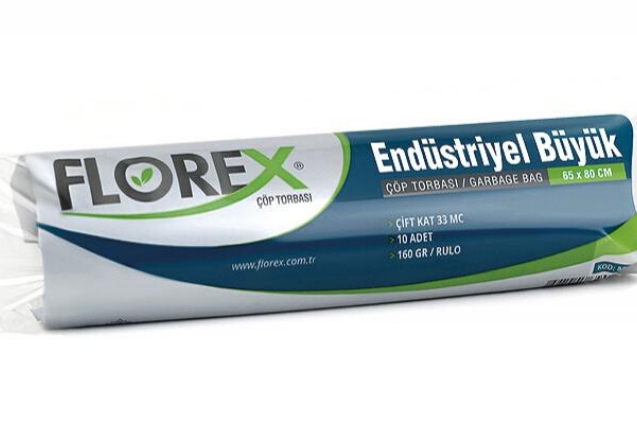 Büyükboy Çöp Torbası Endüstriyel Seri 65X80 - 25X10 - 160 Gr