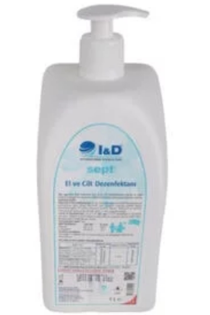 I&D El Ve Cilt Dezenfektanı 1.000 ML ( Üstten Basmalı ) 