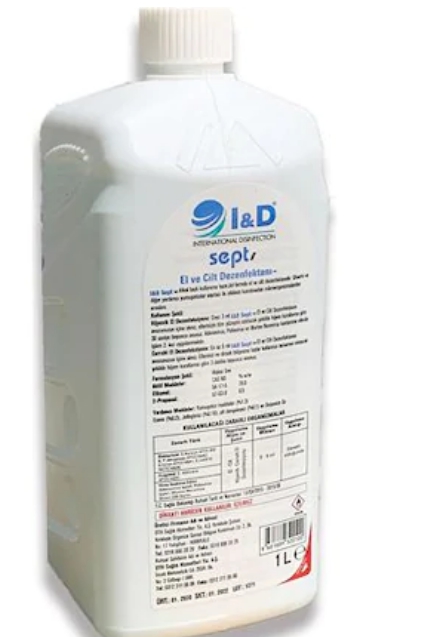 I&D El Ve Cilt Dezenfektanı 1.000 ML ( Üstten Basmalı ) 